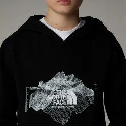 Dzieci The North Face Chłopięca Bluza Z Kapturem Topographic