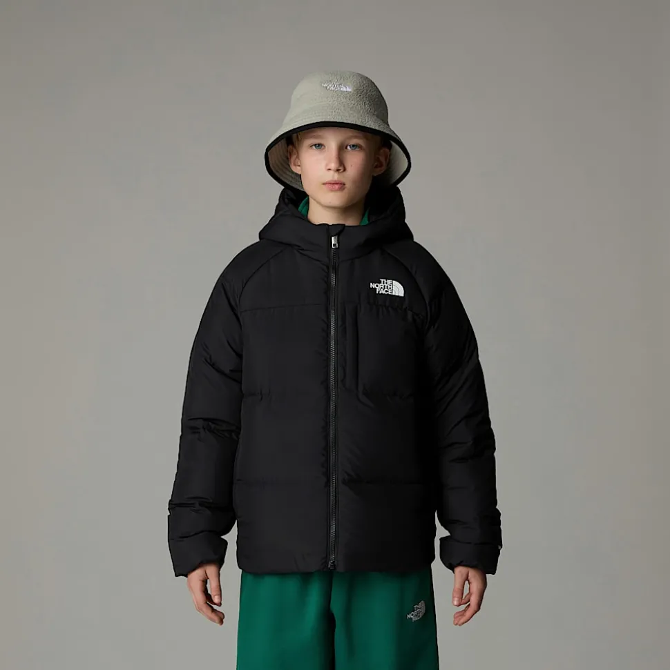 Dzieci The North Face Chłopięca Kurtka Puchowa Z Kapturem North