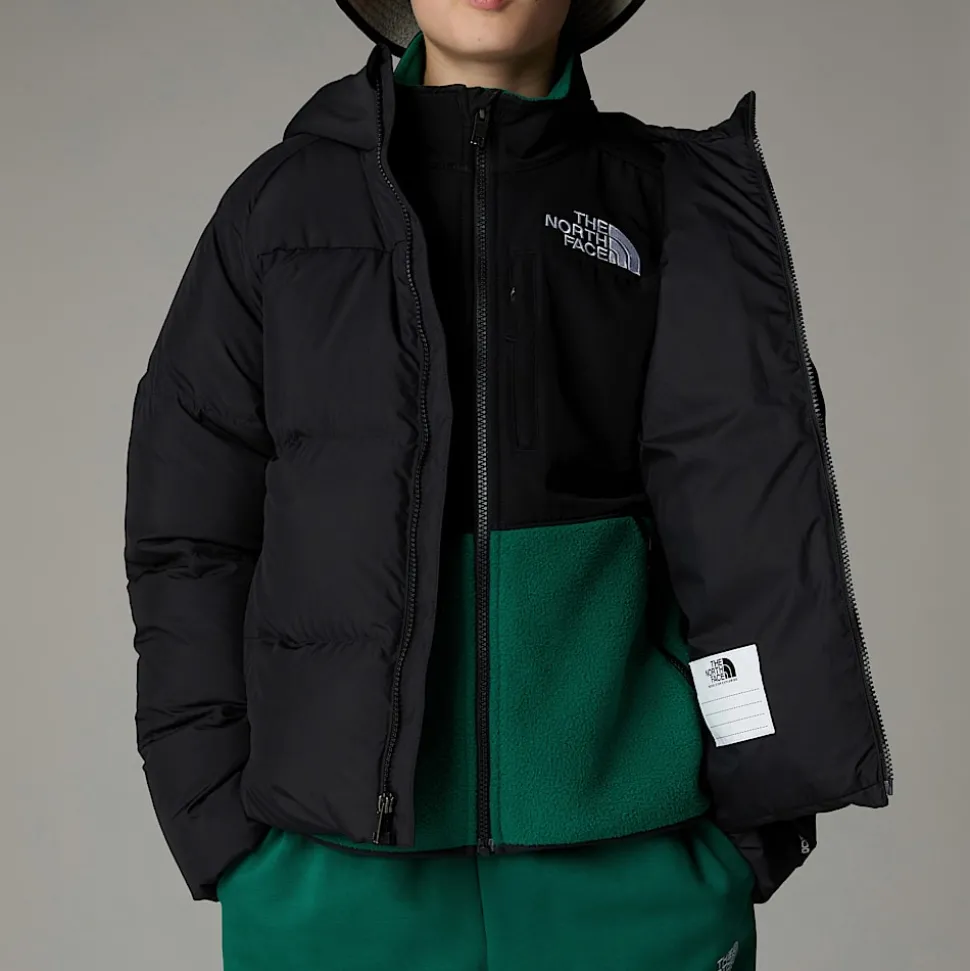 Dzieci The North Face Chłopięca Kurtka Puchowa Z Kapturem North