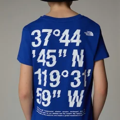 Dzieci The North Face Chłopięcy T-shirt Z Grafiką Coordinates