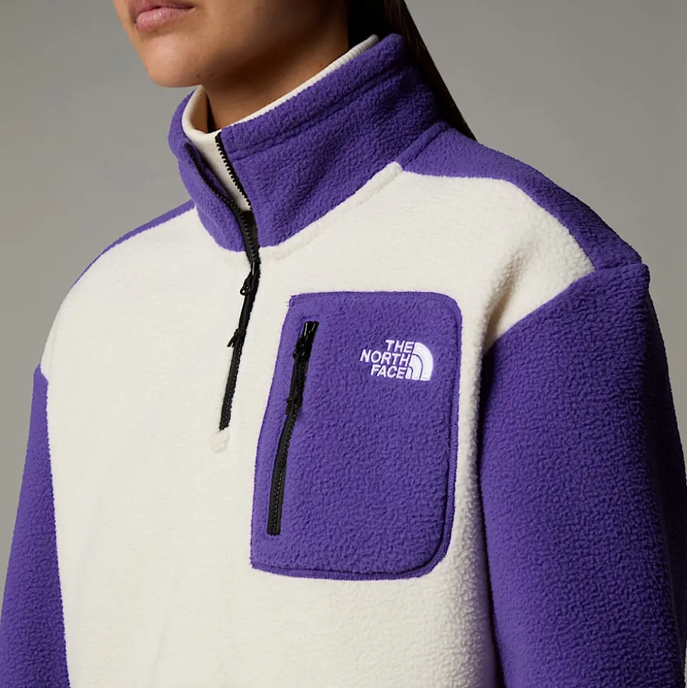 The North Face Damska Kurtka Polarowa Z Zamkiem O Długości 1/4 Yumiori