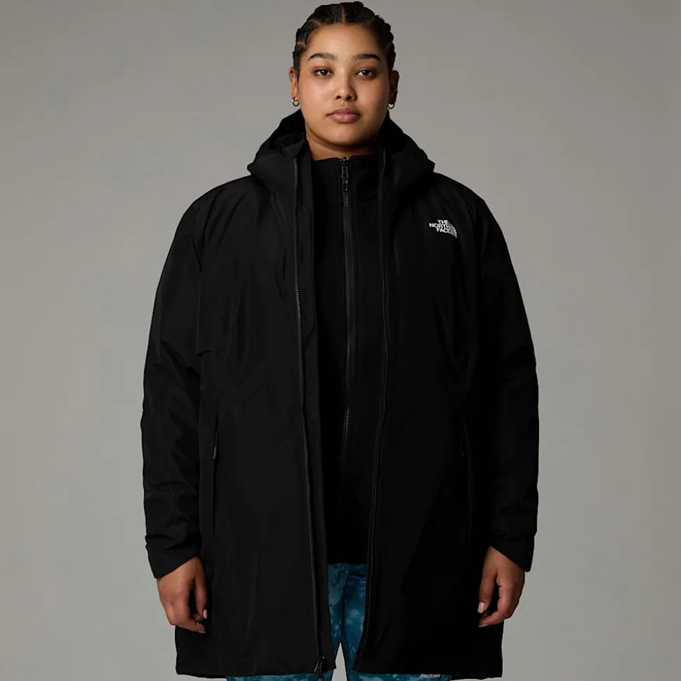 The North Face Damska Ocieplana Parka Hikesteller Plus Size