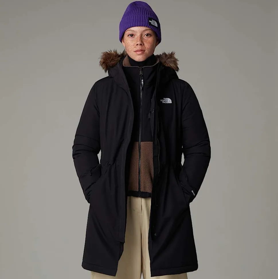 The North Face Damska Parka Z Materiałów Z Recyklingu Zaneck