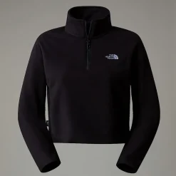 The North Face Damski Polar O Skróconym Kroju Z Zamkiem Błyskawicznym O Długości 1/4 100 Glacier
