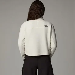 The North Face Damski Polar O Skróconym Kroju Z Zamkiem Błyskawicznym O Długości 1/4 100 Glacier