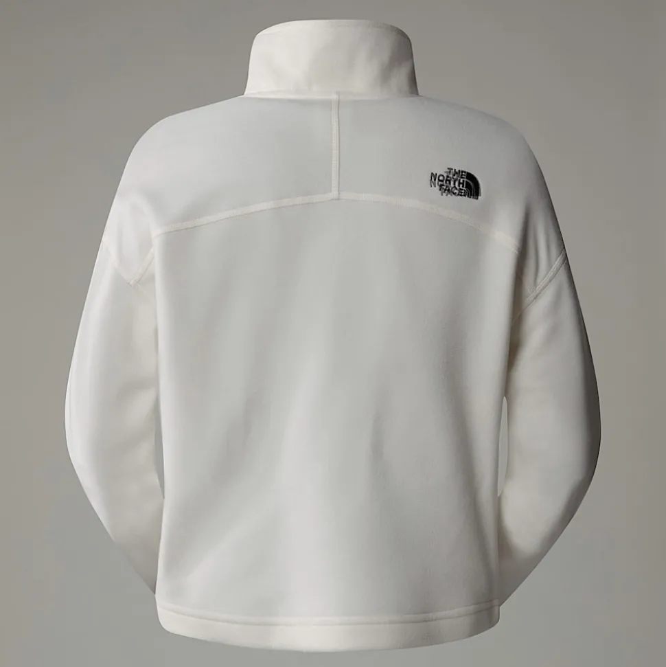 The North Face Damski Polar O Skróconym Kroju Z Zamkiem Błyskawicznym O Długości 1/4 100 Glacier