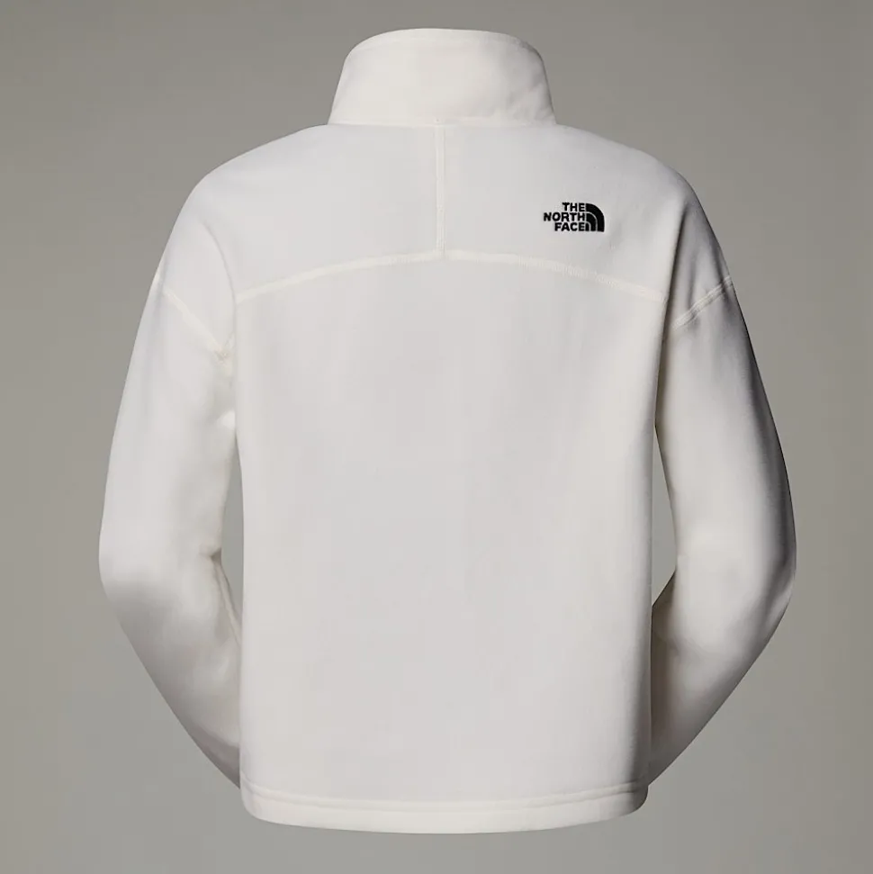 The North Face Damski Polar O Skróconym Kroju Z Zamkiem Błyskawicznym O Długości 1/4 100 Glacier