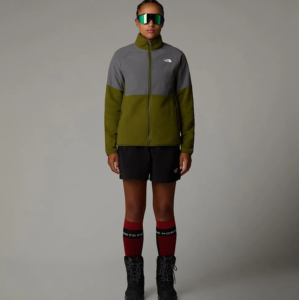 The North Face Damski Polar O Wysokiej Gramaturze Z Zamkiem Na Całej Długości Glacier