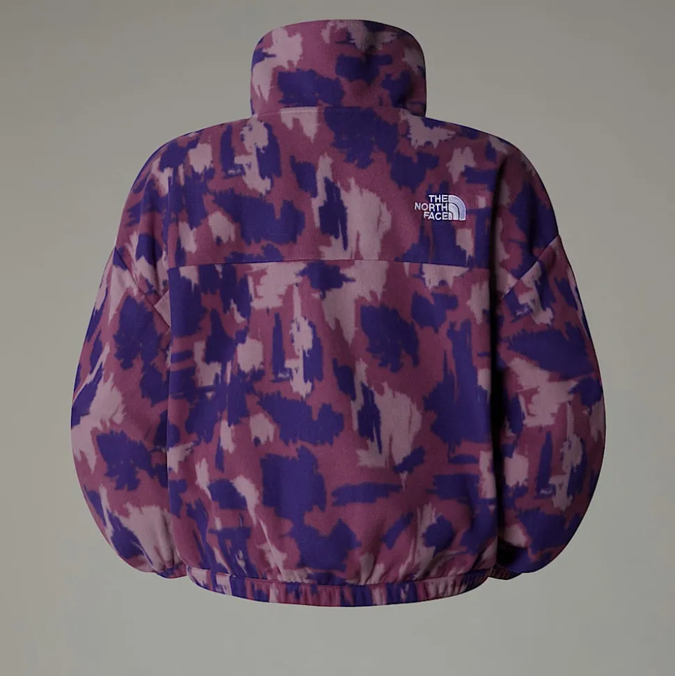The North Face Damski Polar Z Zamkiem O Długości 1/4 I Nadrukiem Mountain Athletics