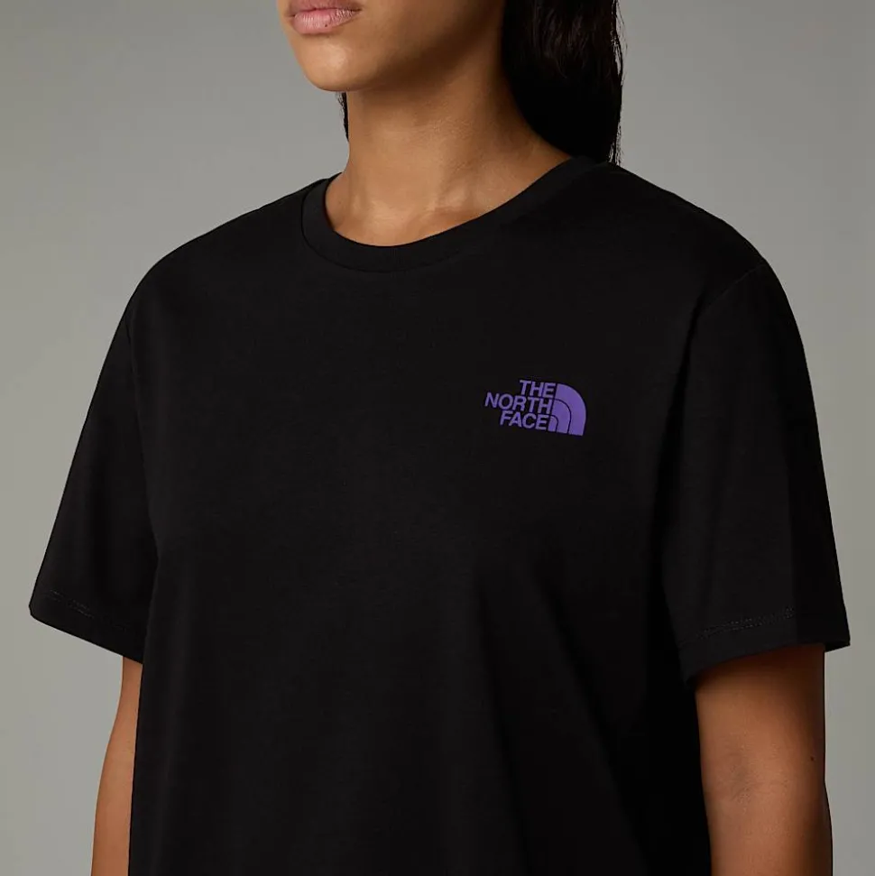 The North Face Damski T-shirt O Luźnym Kroju Z Grafiką Redbox