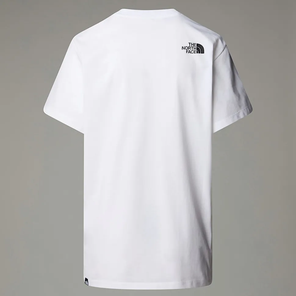 The North Face Damski T-shirt O Luźnym Kroju Fine