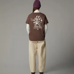 The North Face Damski T-shirt O Luźnym Kroju Cartoon