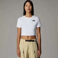 The North Face Damski T-shirt O Skróconym Kroju