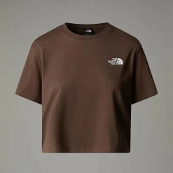 The North Face Damski T-shirt O Skróconym Kroju Simple Dome