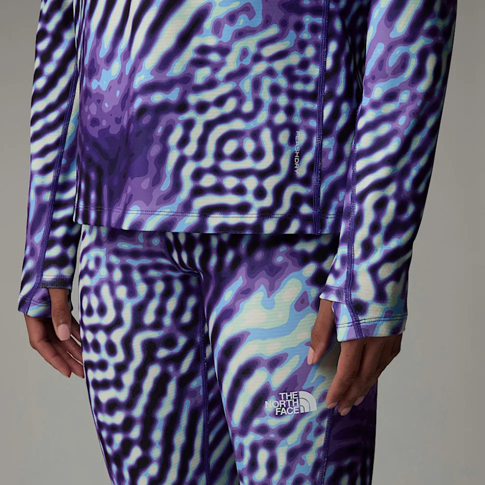 The North Face Damski T-shirt Z Długim Rękawem (warstwa Podstawowa) Dragline