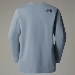 The North Face Damski T-shirt Z Długim Rękawem Natural Dye