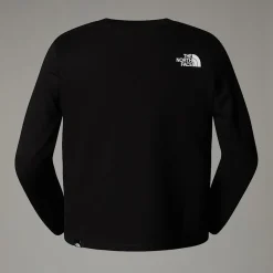 The North Face Damski T-shirt Z Długim Rękawem O Skróconym Kroju Simple Dome