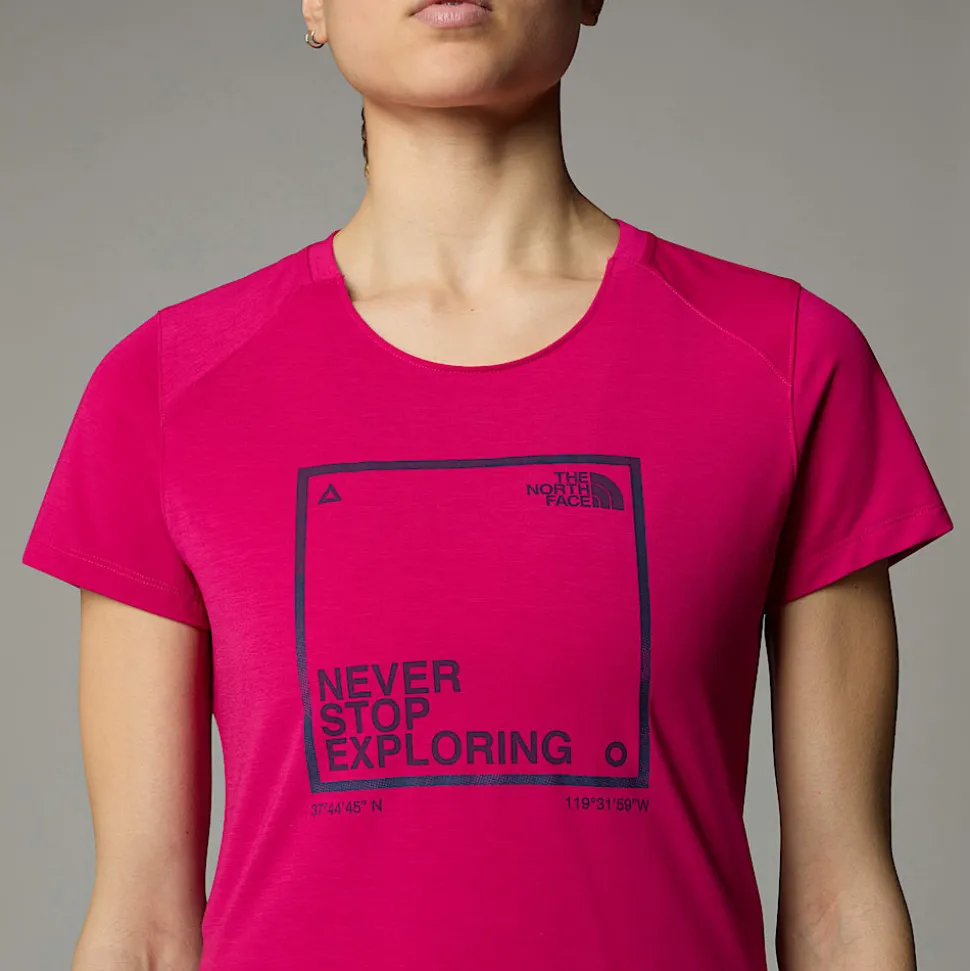 The North Face Damski T-shirt Z Grafiką Lightning