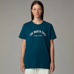 The North Face Damski T-shirt Z Grafiką Varsity