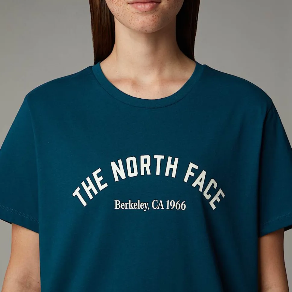 The North Face Damski T-shirt Z Grafiką Varsity