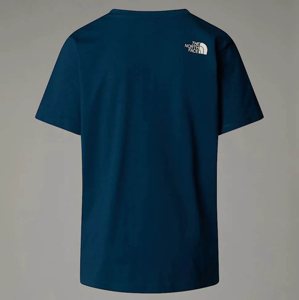The North Face Damski T-shirt Z Grafiką Varsity