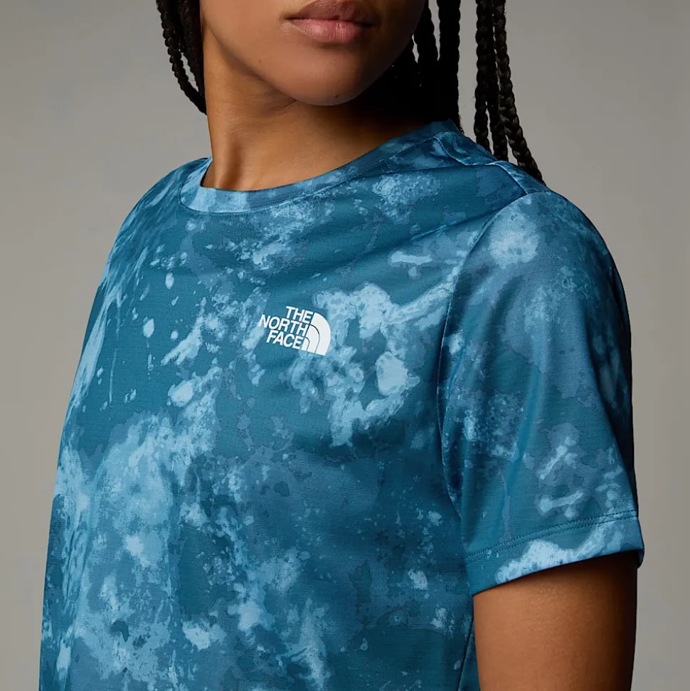 The North Face Damski T-shirt Z Nadrukiem Flex