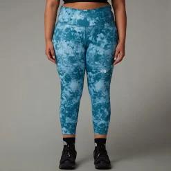 The North Face Damskie Legginsy 7/8 Z Wysokim Stanem I Nadrukiem Flex Plus Size