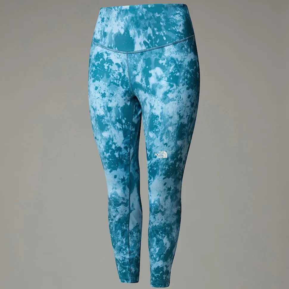 The North Face Damskie Legginsy 7/8 Z Wysokim Stanem I Nadrukiem Flex Plus Size