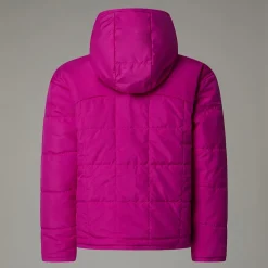 Dzieci The North Face Dziecięca Dwustronna Kurtka Z Kapturem I Zamkiem Na Całej Długości Shasta