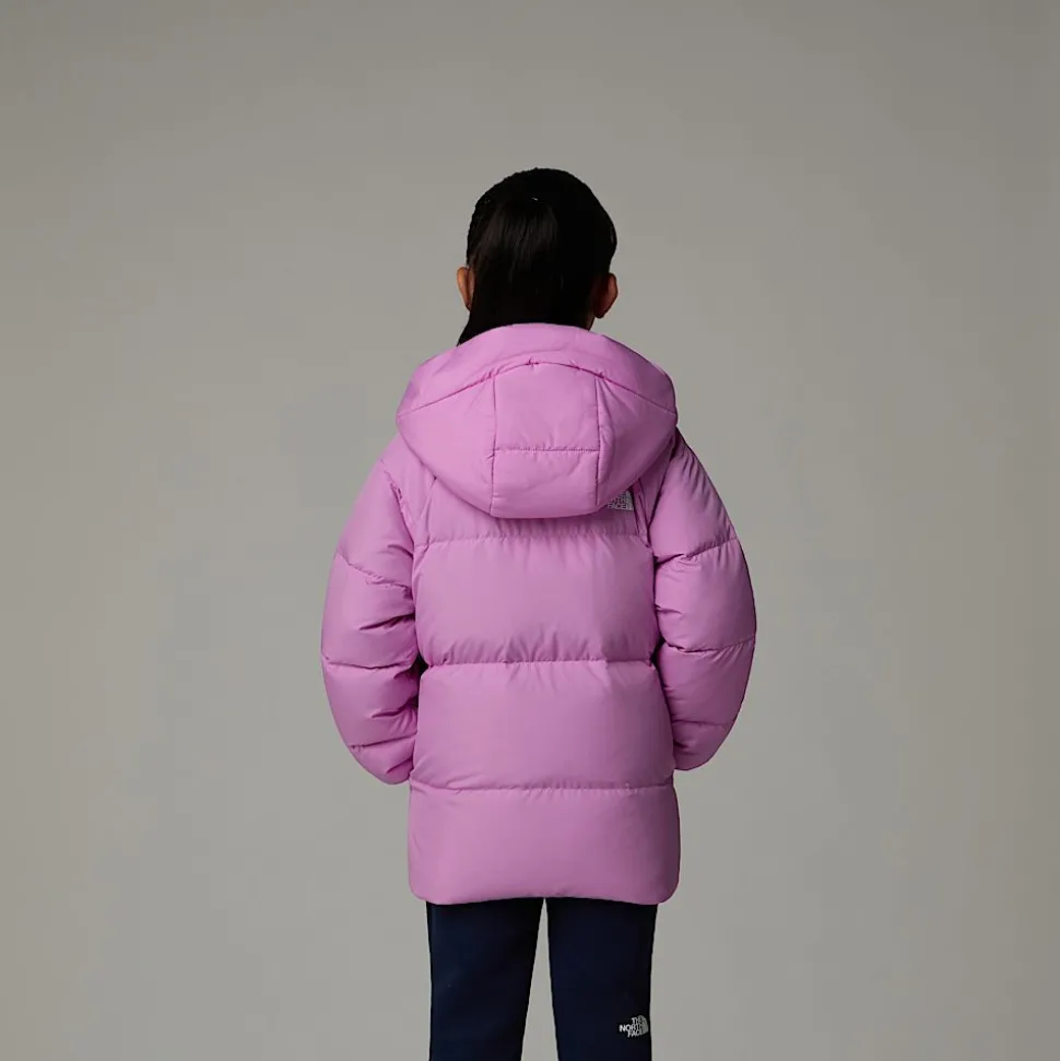 Dzieci The North Face Dziecięca Parka Puchowa Z Polarową Podszewką North