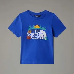 Dzieci The North Face Dziecięcy T-shirt Z Grafiką Trail Map