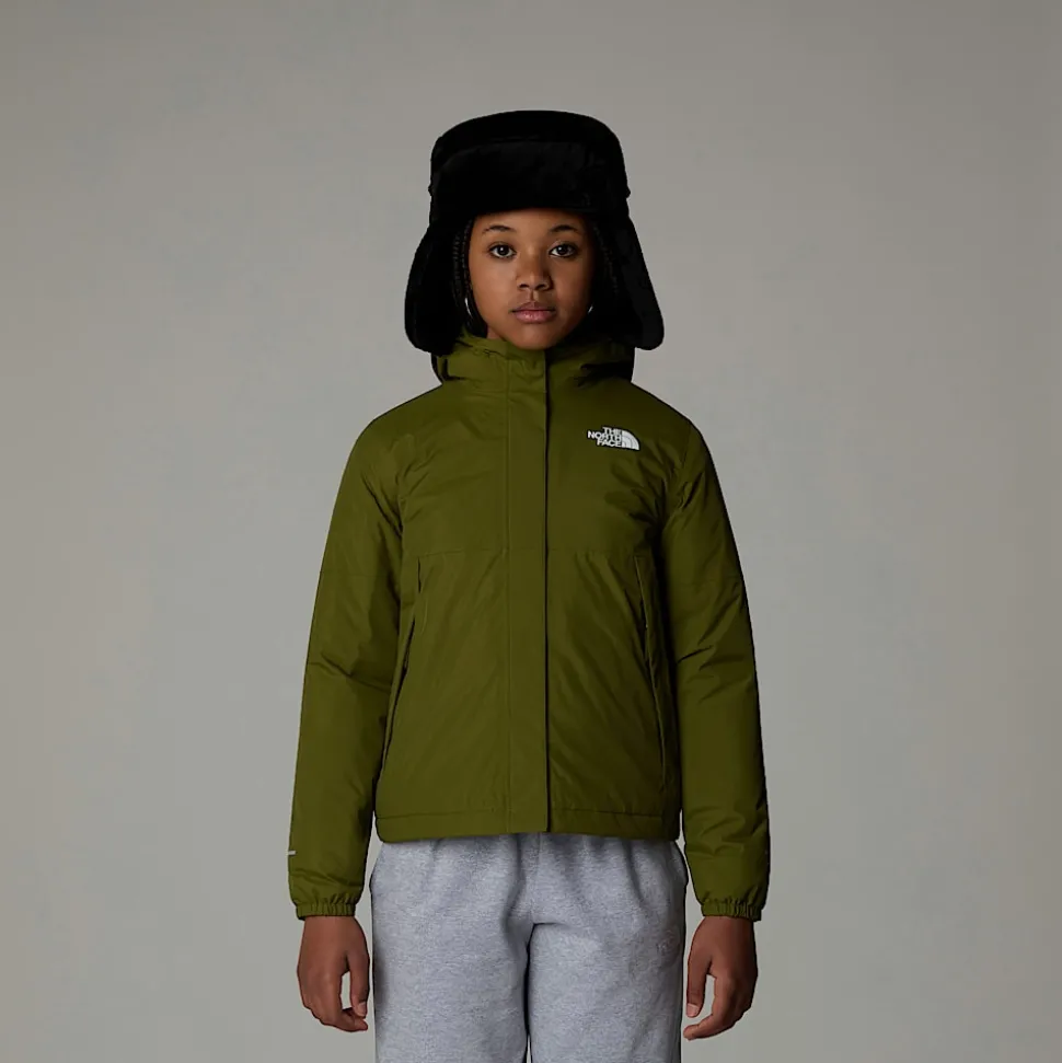 Dzieci The North Face Dziewczęca Ciepła Kurtka Przeciwdeszczowa Antora