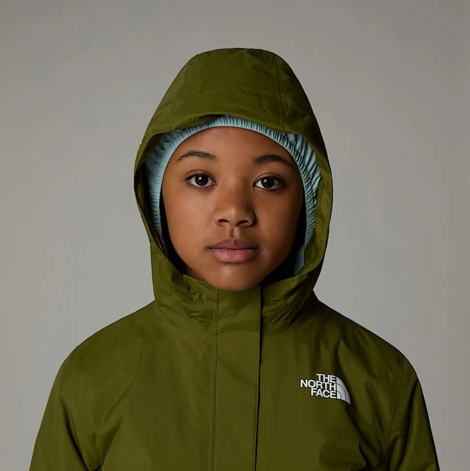 Dzieci The North Face Dziewczęca Ciepła Kurtka Przeciwdeszczowa Antora