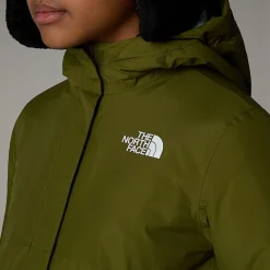 Dzieci The North Face Dziewczęca Ciepła Kurtka Przeciwdeszczowa Antora