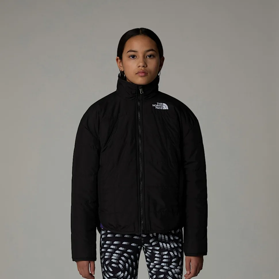 Dzieci The North Face Dziewczęca Dwustronna Kurtka Z Zamkiem Na Całej Długości Shasta