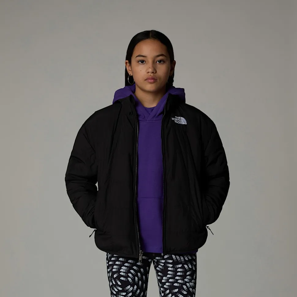 Dzieci The North Face Dziewczęca Dwustronna Kurtka Z Zamkiem Na Całej Długości Shasta