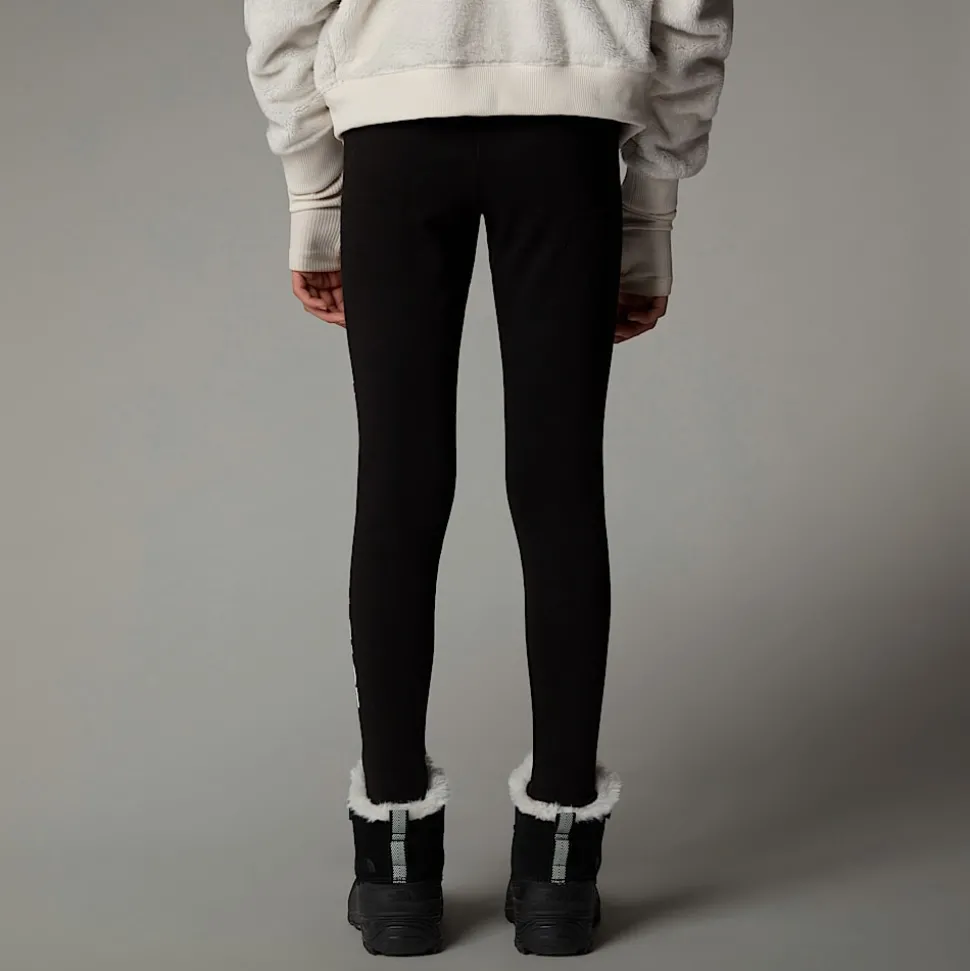 Dzieci The North Face Dziewczęce Legginsy Z Pionową Grafiką