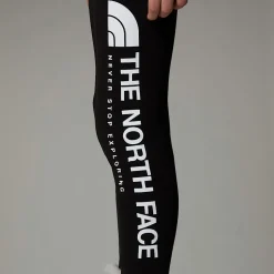 Dzieci The North Face Dziewczęce Legginsy Z Pionową Grafiką