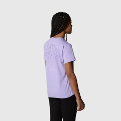Dzieci The North Face Dziewczęcy Luźny T-shirt Z Grafiką