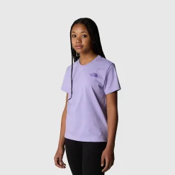 Dzieci The North Face Dziewczęcy Luźny T-shirt Z Grafiką