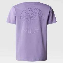 Dzieci The North Face Dziewczęcy Luźny T-shirt Z Grafiką