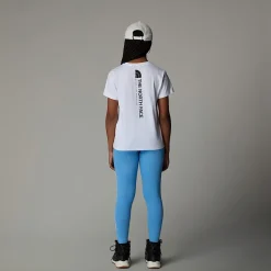 Dzieci The North Face Dziewczęcy Luźny T-shirt Z Pionową Grafiką
