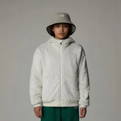 Dzieci The North Face Dziewczęcy Polar Z Kapturem I Zamkiem Na Całej Długości Osito