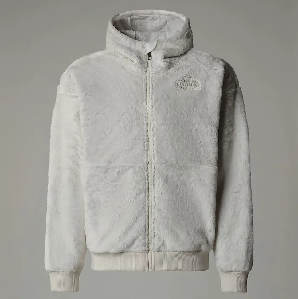 Dzieci The North Face Dziewczęcy Polar Z Kapturem I Zamkiem Na Całej Długości Osito