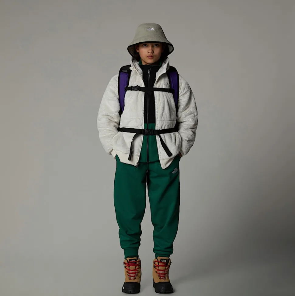 Dzieci The North Face Dziewczęcy Polar Z Kapturem I Zamkiem Na Całej Długości Osito