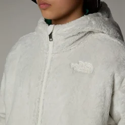 Dzieci The North Face Dziewczęcy Polar Z Kapturem I Zamkiem Na Całej Długości Osito