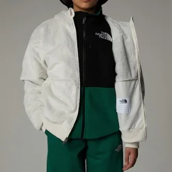 Dzieci The North Face Dziewczęcy Polar Z Kapturem I Zamkiem Na Całej Długości Osito