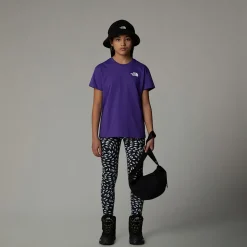Dzieci The North Face Dziewczęcy T-shirt O Luźnym Kroju Redbox
