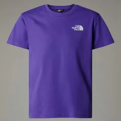 Dzieci The North Face Dziewczęcy T-shirt O Luźnym Kroju Redbox