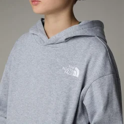 Dzieci The North Face Młodzieżowa Bluza Z Kapturem O Kroju Oversize Essential